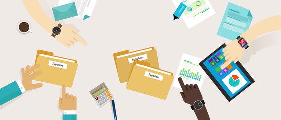 procurement purchasing supplier management process