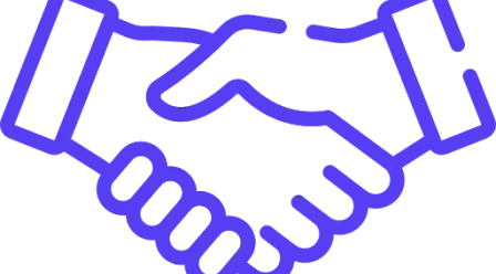 Partnership and agreements icon